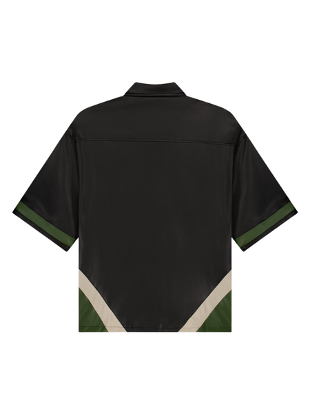 Croyez Women Logo Leather Shirt - Black Croyez Croyez Women Logo Leather Shirt - Black