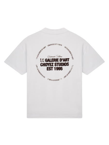 Croyez Le Galerie D'Art T-Shirt - White Croyez Croyez Le Galerie D'Art T-Shirt - White