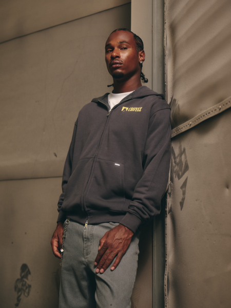 Croyez Montagne Zip Hoodie - Antra Croyez Croyez Montagne Zip Hoodie - Antra