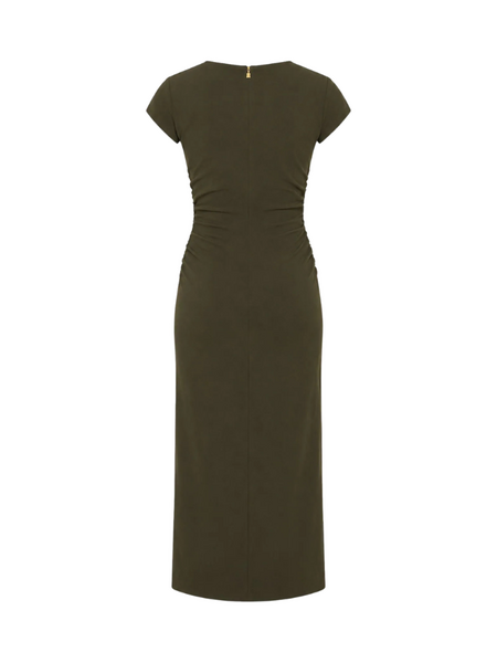 Nikkie Amine Dress - Night Green Nikkie Nikkie Amine Dress - Night Green