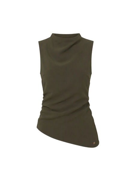 Nikkie Amine Top - Night Green Nikkie Nikkie Amine Top - Night Green