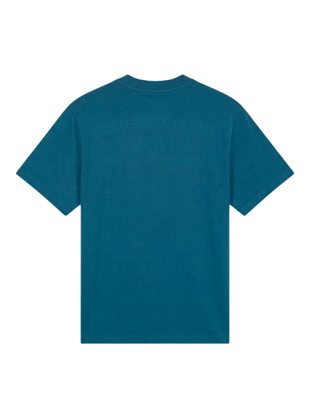 Croyez Original Fraternite T-Shirt - Dark Teal Croyez Croyez Original Fraternite T-Shirt - Dark Teal