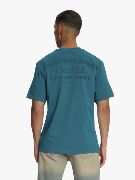 Croyez Original Fraternite T-Shirt - Dark Teal