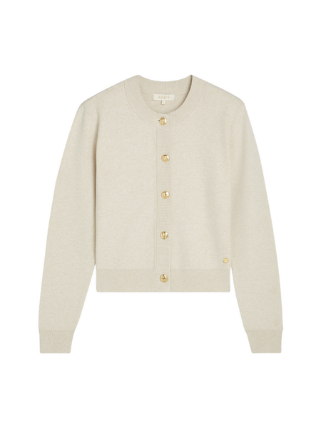 Josh V Fliss Cardigan - Light Ecru