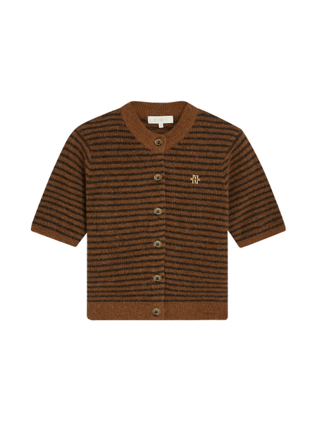 Josh V Josh V Cassie Cardigan - Brown Stripe Josh V Cassie Cardigan - Brown Stripe