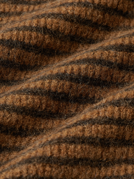 Josh V Cassie Cardigan - Brown Stripe Josh V Josh V Cassie Cardigan - Brown Stripe