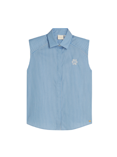 Josh V Josh V Susie Blouse - Blue Stripe Josh V Susie Blouse - Blue Stripe