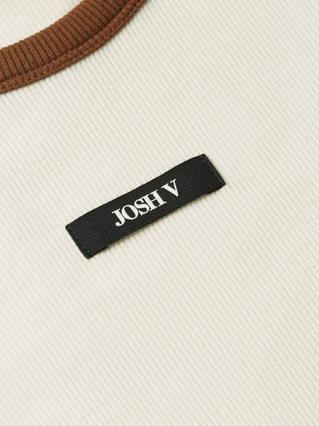 Josh V Cody T-Shirt - Cloud White Josh V Josh V Cody T-Shirt - Cloud White