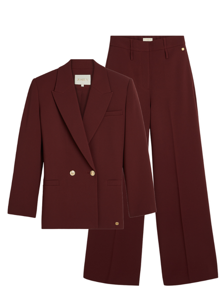 Josh V Dee Combi-set - Burgundy