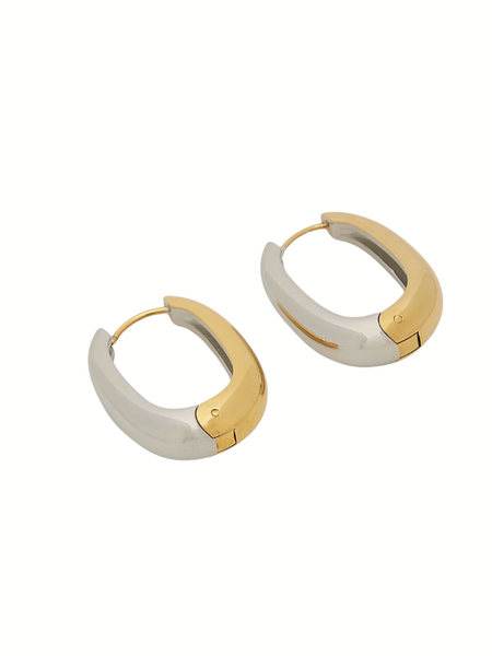Josh V Josh V Dolce Earrings - Gold/Silver Josh V Dolce Earrings - Gold/Silver