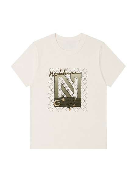 Nikkie Nikkie N Chains T-shirt - Star White Nikkie N Chains T-shirt - Star White