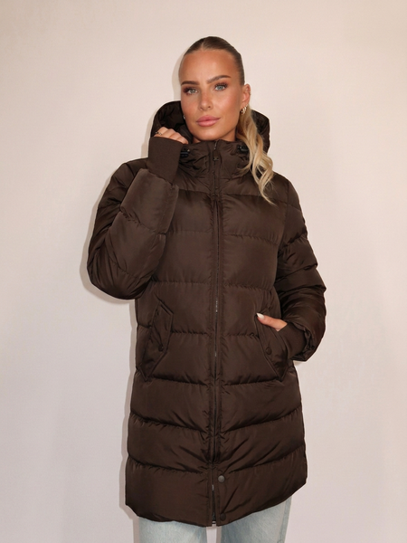 Airforce Airforce Women Jade Jacket - Dark Coffee Airforce Women Jade Jacket - Dark Coffee