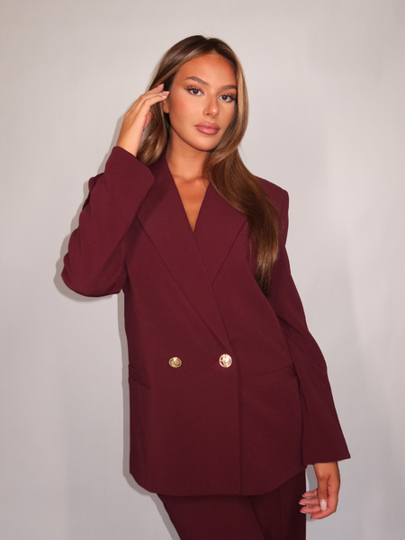 Josh V Dee Blazer - Burgundy Josh V Josh V Dee Blazer - Burgundy