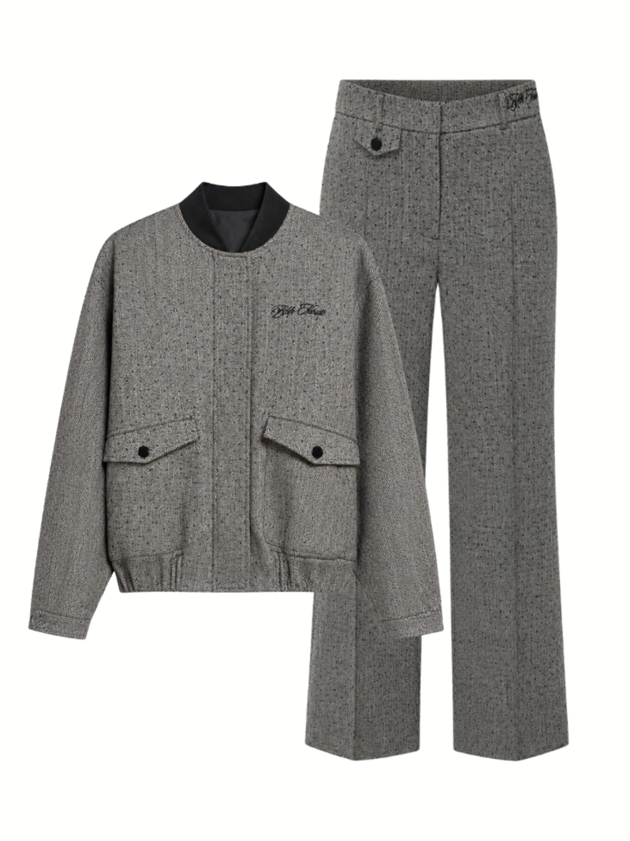 Fifth House Popplyn Combi-set - Black Fifth House Fifth House Popplyn Combi-set - Black