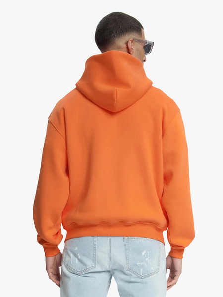 Croyez Etiquette Zip Hoodie - Orange Croyez Croyez Etiquette Zip Hoodie - Orange