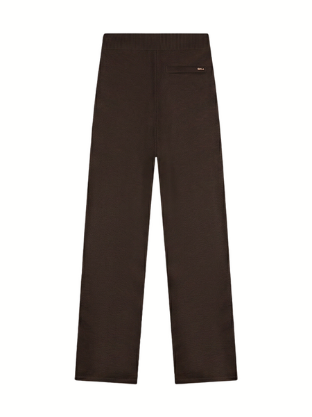 Malelions Women Knitted Pants - Dark Brown Malelions Malelions Women Knitted Pants - Dark Brown