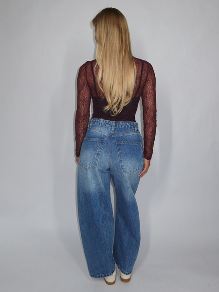 Rinascimento Pantaloni Jeans - Blu Indaco Rinascimento Rinascimento Pantaloni Jeans - Blu Indaco