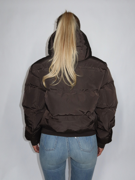 Airforce Airforce Women Bree Bomber - Dark Coffee