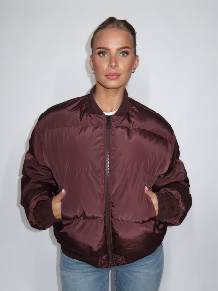 Airforce Airforce Women Bree Bomber - Bitter Chocolate