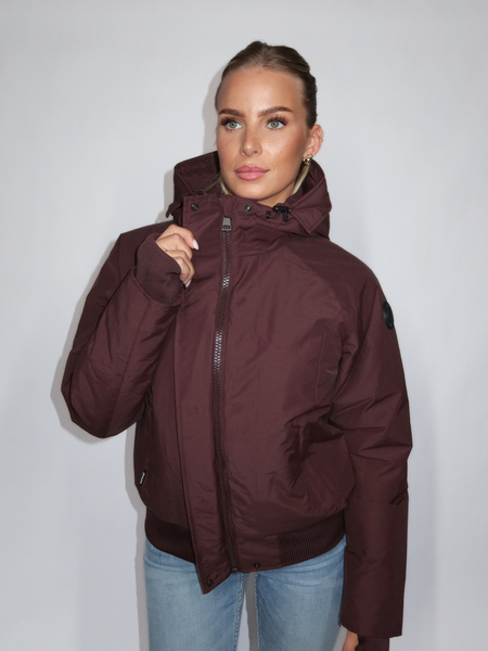 Airforce Airforce Women Bomber Jacket - Bitter Chocolate