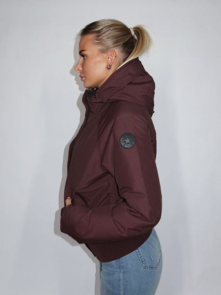 Airforce Airforce Women Bomber Jacket - Bitter Chocolate