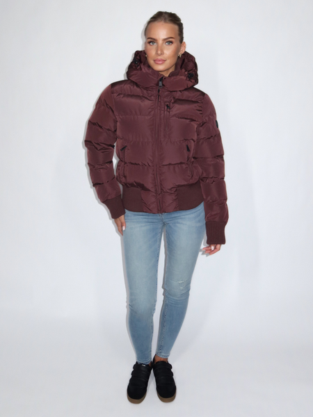 Airforce Women Tate Bomber - Bitter Chocolate Airforce Airforce Women Tate Bomber - Bitter Chocolate