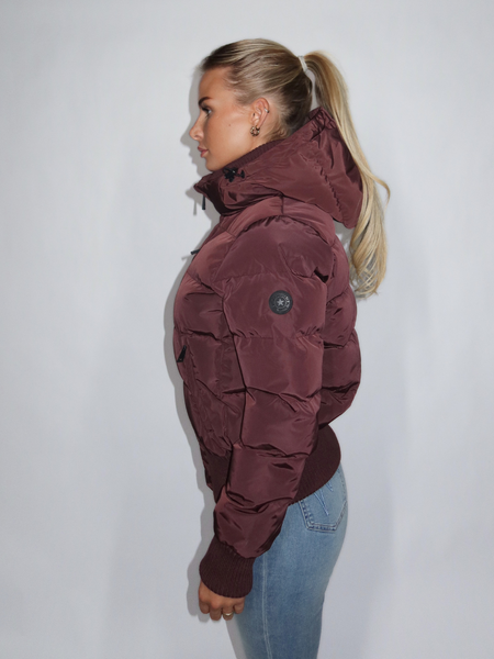 Airforce Women Tate Bomber - Bitter Chocolate Airforce Airforce Women Tate Bomber - Bitter Chocolate