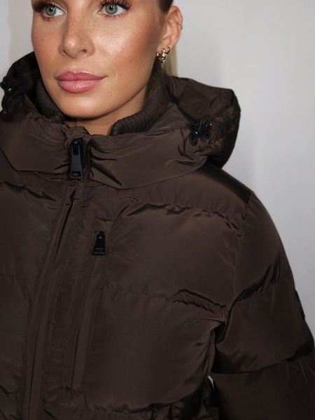 Airforce Airforce Women Tate Bomber - Dark Coffee