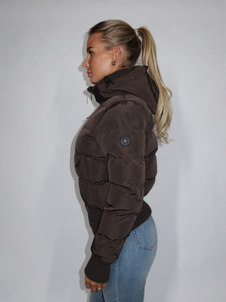 Airforce Airforce Women Tate Bomber - Dark Coffee