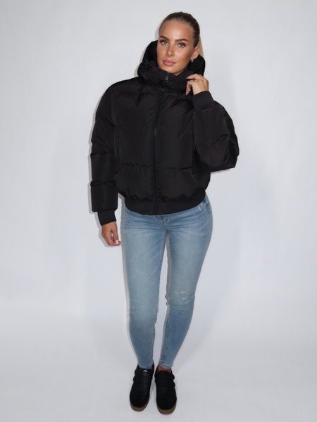 Airforce Women Bree Bomber - True Black Airforce Airforce Women Bree Bomber - True Black