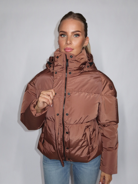 Airforce Airforce Women Maya Puffer Jacket - Tortoise Shell