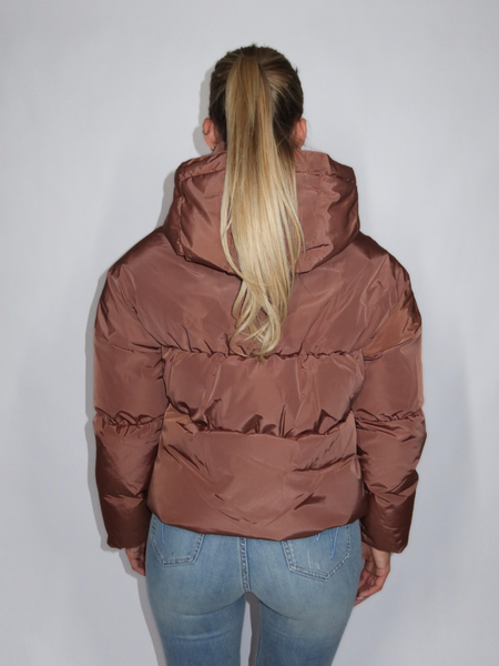 Airforce Airforce Women Maya Puffer Jacket - Tortoise Shell