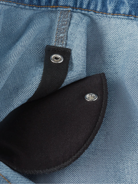Josh V Dessie Blouse - Blue Denim Josh V Josh V Dessie Blouse - Blue Denim