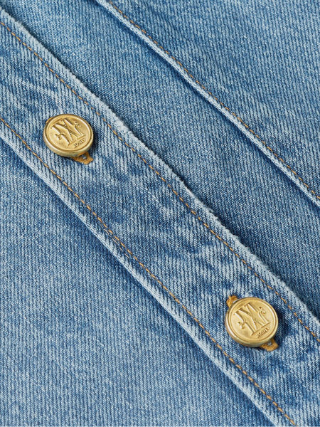 Josh V Dessie Blouse - Blue Denim Josh V Josh V Dessie Blouse - Blue Denim
