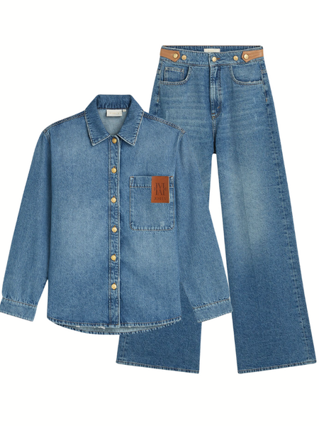 Josh V Josh V Dessie Combi-set - Denim Josh V Dessie Combi-set - Denim