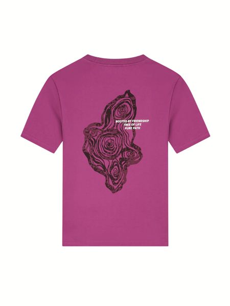 Pure Path Tree Trunk T-Shirt - Velvet Pure Path Pure Path Tree Trunk T-Shirt - Velvet