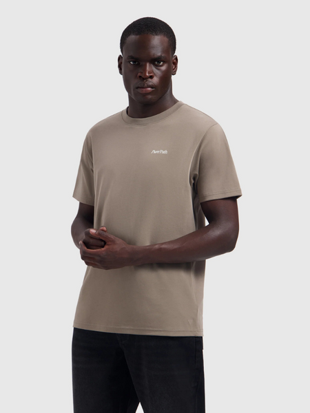 Pure Path Tree Trunk T-Shirt - Taupe Pure Path Pure Path Tree Trunk T-Shirt - Taupe