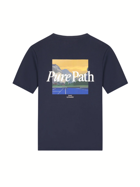 Pure Path Landscape View T-Shirt - Dark Navy Pure Path Pure Path Landscape View T-Shirt - Dark Navy