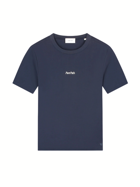 Pure Path Landscape View T-Shirt - Dark Navy Pure Path Pure Path Landscape View T-Shirt - Dark Navy