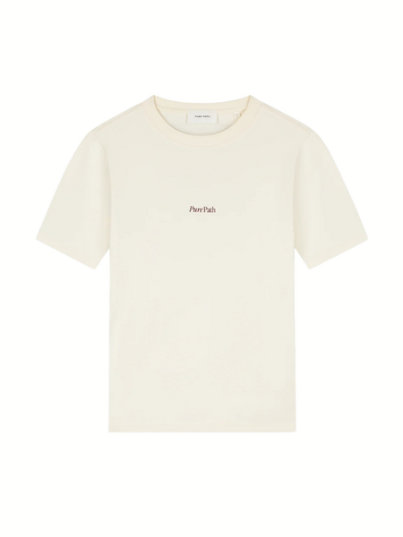 Pure Path Landscape View T-Shirt - Ecru Pure Path Pure Path Landscape View T-Shirt - Ecru