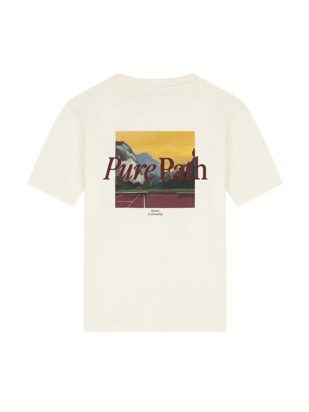 Pure Path Landscape View T-Shirt - Ecru Pure Path Pure Path Landscape View T-Shirt - Ecru