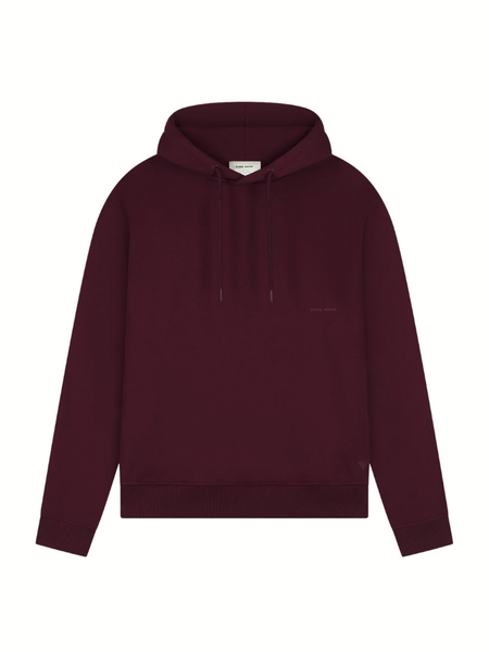 Pure Path Essential Logo Hoodie - Wine Red Pure Path Pure Path Essential Logo Hoodie - Wine Red