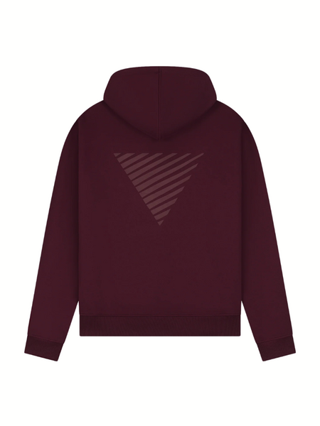 Pure Path Essential Logo Hoodie - Wine Red Pure Path Pure Path Essential Logo Hoodie - Wine Red