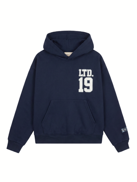 Malelions Women Sherpa Applique Match Hoodie - Midnight Blue Malelions Malelions Women Sherpa Applique Match Hoodie - Midnight Blue