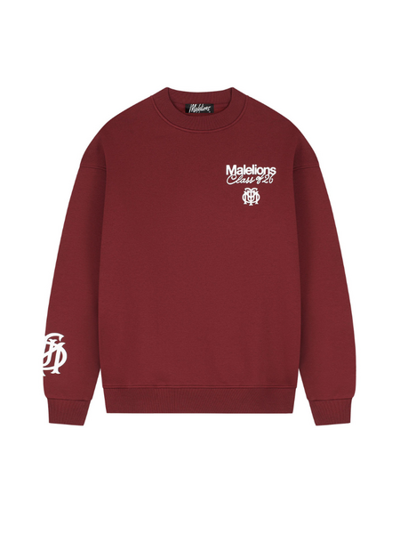 Malelions Malelions Class of 26 Sweater - Burgundy Malelions Class of 26 Sweater - Burgundy