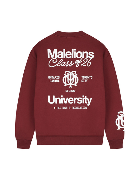 Malelions Class of 26 Sweater - Burgundy Malelions Malelions Class of 26 Sweater - Burgundy
