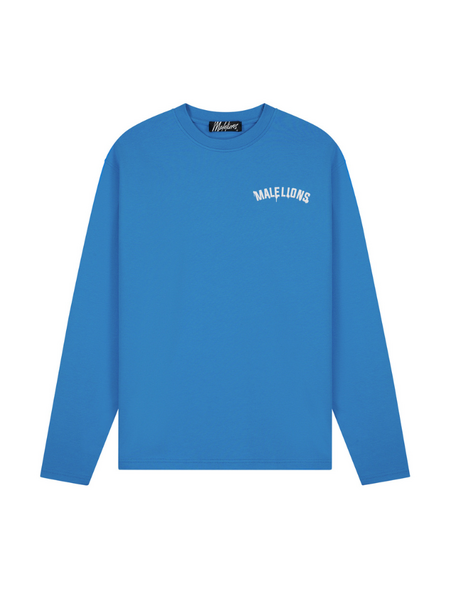 Malelions Malelions Society Club Longsleeve - Electric Blue Malelions Society Club Longsleeve - Electric Blue