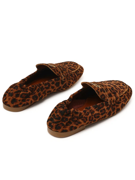 Steve Madden Steve Madden Newbury-A Loafer - Leopard Suede