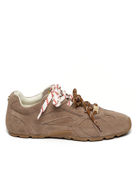 Steve Madden Asiel Sneaker - Taupe Suede Steve Madden Steve Madden Asiel Sneaker - Taupe Suede