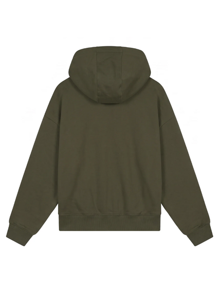 Malelions Kids Counter Hooded Vest - Dark Olive Malelions Malelions Kids Counter Hooded Vest - Dark Olive